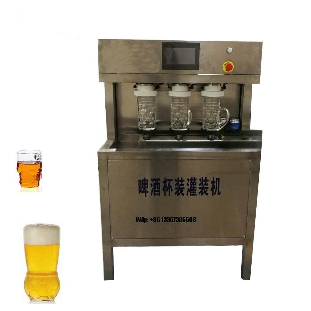 Wine To Beer Alcohol - Máquina manual de enchimento de cerveja