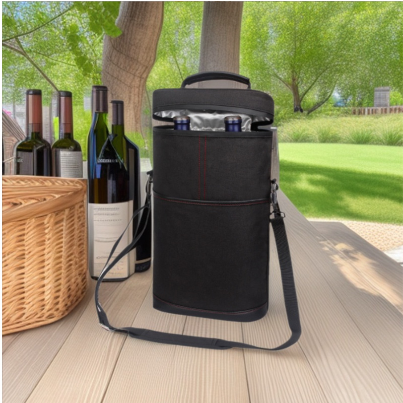 Wine Beer Cooler - Bolsa Térmica Portátil para Vinho, Capacidade