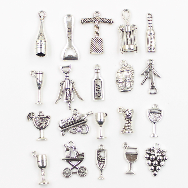 Wine Beer Photo - 30pcs encantos barril de cerveja uva