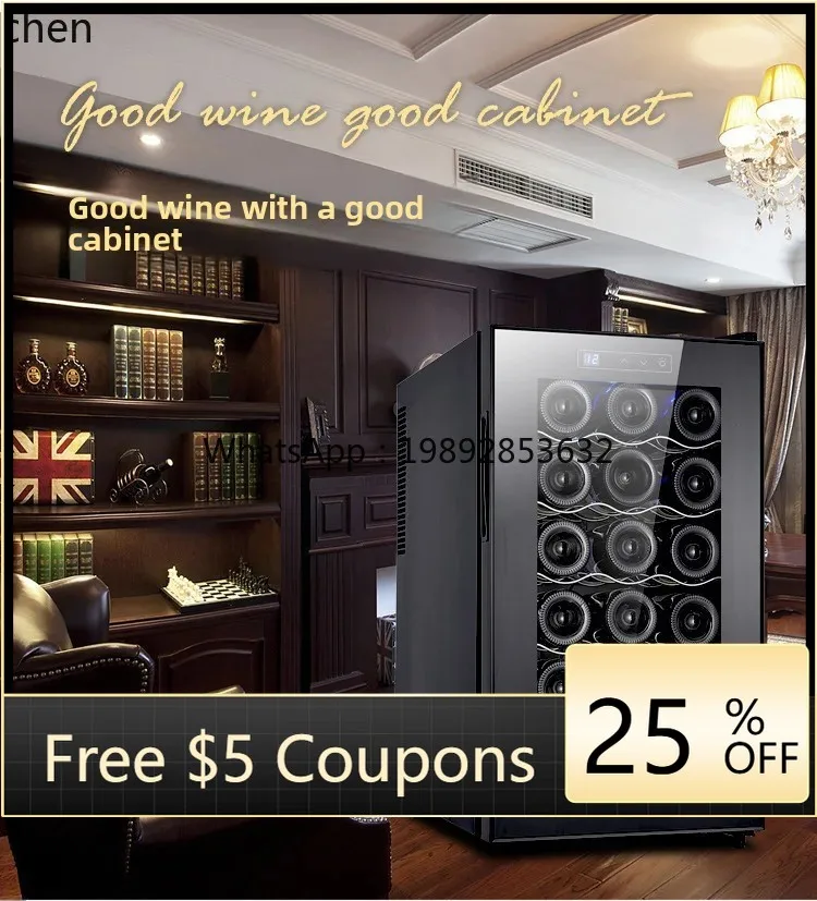 Wine & Beer Hydrometer - Refrigerador de Vinho com Temperatura Constante