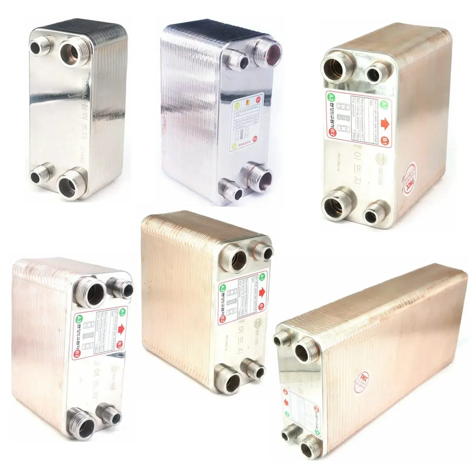 Wine Beer Cooler - 24/32/38/50/60/80/100/120 Placas Trocador de Calor Resfriador