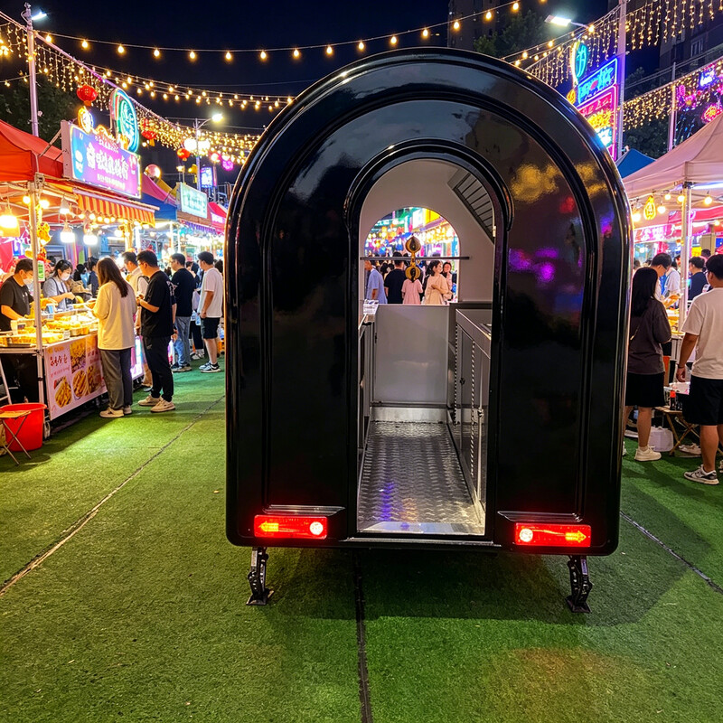 Wine Beer Cooler - Trailer de Bar Móvel de Luxo