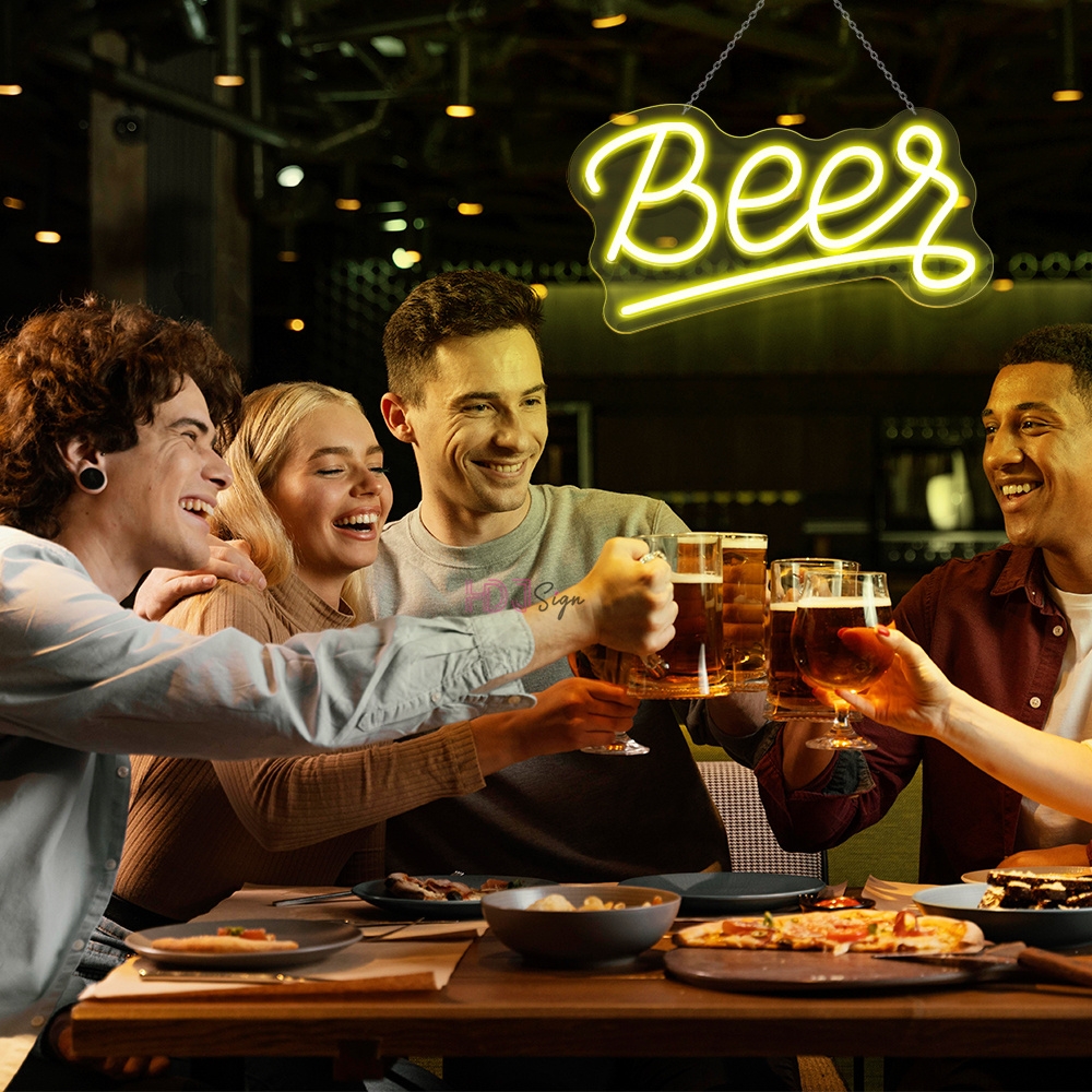 Whisky bar cerveja led sinal d - Wine Beer Whiskey Year avaliação e preço