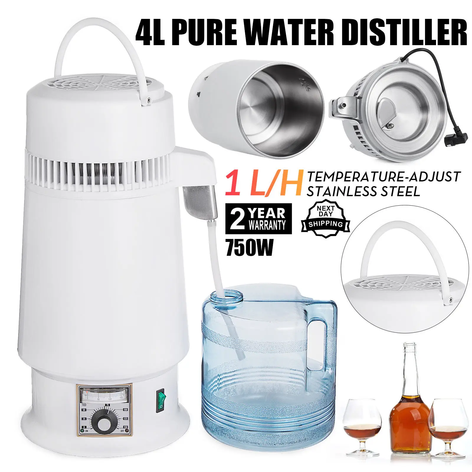 Destilador elétrico de álcool  - Wine To Beer Alcohol avaliação e preço