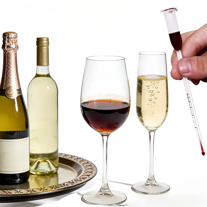 Conjunto com 1 Medidor de Teor - Wine To Beer Alcohol avaliação e preço